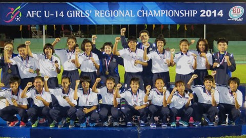 Thailand win U14 girls Asia Cup